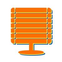 Infrared Heater Vector Icon