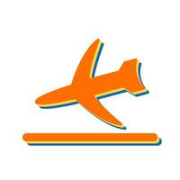 Flight Landing Vector Icon