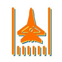 icono de vector de base aérea