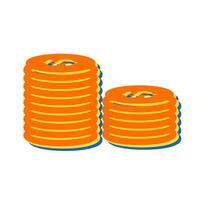 Stack of Coins Vector Icon