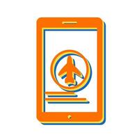 Mobile Banking Vector Icon