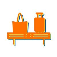 Luggage Carousel Vector Icon