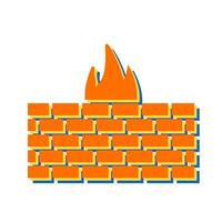 Firewall Vector Icon