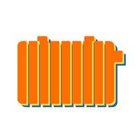 Heat Radiator Vector Icon