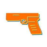 icono de vector de pistola