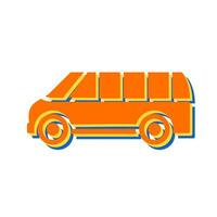 Delivery Bus Vector Icon