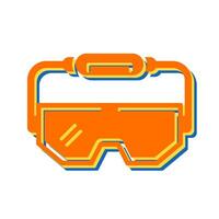 Lab Glasses Vector Icon