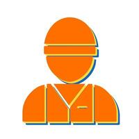 Industry Worker Vector Icon