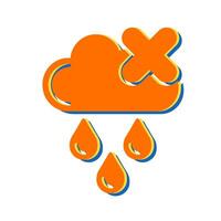 No Rain Vector Icon