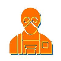 Gas Mask Vector Icon