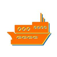 Delivery Ship Vector Icon