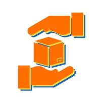 Receive Package Vector Icon