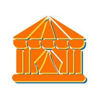 Circus Tent Vector Icon