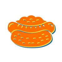 Hot Dog Vector Icon