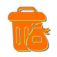 Trash Vector Icon