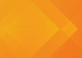 Abstract vector yellow orange overlap layer background, light lines effect. Geometric shape overlay layers. Graphic design modern element futuristic simple for banner, flyer, card, cover, brochure