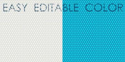 seamless pattern of metal mesh with textured surface of triangular cells. Industrial lightweight grid for frames and fences. Vector
