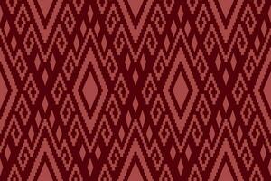 Cross stitch colorful geometric traditional ethnic pattern Ikat seamless pattern abstract design for fabric print cloth dress carpet curtains and sarong Aztec African Indian Indonesian vector