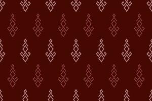 Cross stitch colorful geometric traditional ethnic pattern Ikat seamless pattern abstract design for fabric print cloth dress carpet curtains and sarong Aztec African Indian Indonesian vector