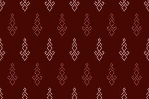 Cross stitch colorful geometric traditional ethnic pattern Ikat seamless pattern abstract design for fabric print cloth dress carpet curtains and sarong Aztec African Indian Indonesian vector