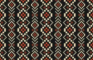 Ethnic abstract ikat art. Aztec ornament print. geometric ethnic pattern seamless  color oriental.  Design for background ,curtain, carpet, wallpaper, clothing, wrapping, Batik, vector illustration.