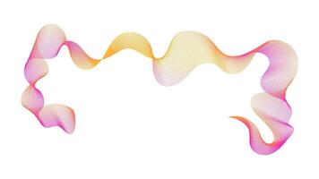 Abstract backdrop with wave gradient lines vector