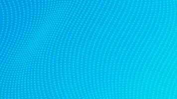 Halftone gradient background with dots. Abstract blue dotted pop art pattern in comic style. Vector illustration