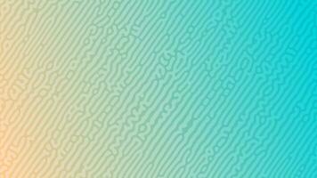 Cyan Turing reaction gradient background. Abstract diffusion pattern with chaotic shapes. Vector illustration.
