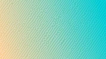 Cyan Turing reaction gradient background. Abstract diffusion pattern with chaotic shapes. Vector illustration.