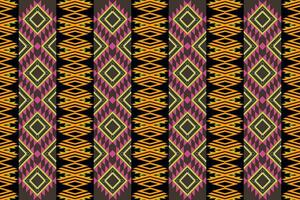 creativo vector sin costura decorativo étnico estilo patrón.fondo con azteca tribal ornamento.primavera verano otoño decoración.ikat geométrico gente ornamento.tribal étnico vector textura