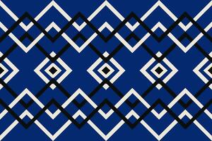 Geometric seamless pattern  for block print,batik,fabric,textile.Ethnic abstract ikat.Colorful abstract contemporary seamless pattern.Hand drawn unique print. vector