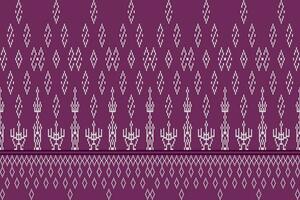 Ethnic abstract ikat.Seamless pattern in tribal.Native aztec boho vector design.colorful asian style floral pattern.Ikat geometric folk ornament.Tribal ethnic vector texture