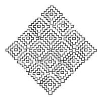 vector abstract pattern  for hand embroidery,
