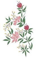 colored fabric pattern in vector dwe