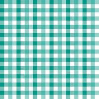 Green plaid pattern with herringbone pattern inside background. plaid pattern background. plaid background. Seamless pattern. for backdrop, decoration, gift wrapping, gingham tablecloth, blanket vector