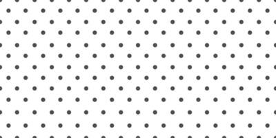 Gray color circles. Polka dot seamless pattern. Vector drawing background.