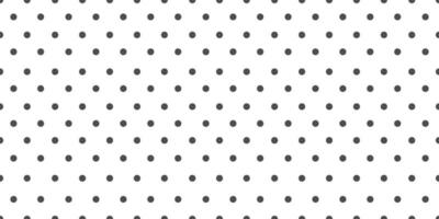 Gray color circles. Polka dot seamless pattern. Vector drawing background.