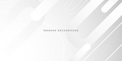 Abstract white background. minimal geometric white modern background vector