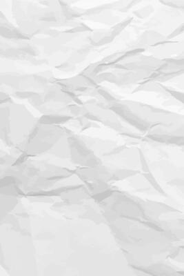 White clean crumpled paper