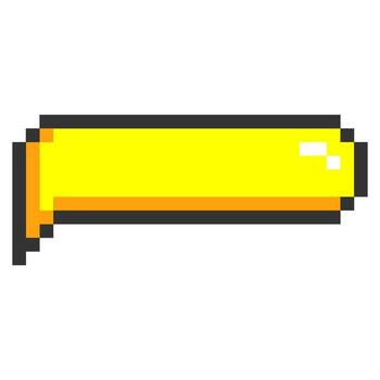 Pixel art chatt bubble speech bubble text box chatt box dialog box image vector