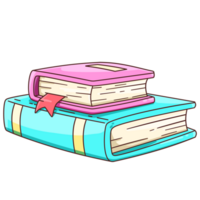 escola material clipart livros png