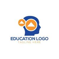 Best student with book logo vector. vector