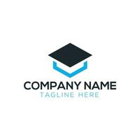 Graduate Student College Logo Template, Education Logo Design vector