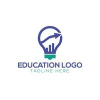 Best student with book logo vector. vector