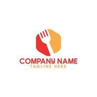 Food Concept Logo Design Template vector