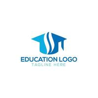 Book education vector logo design