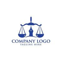 Master Lawyer Logo template. vector