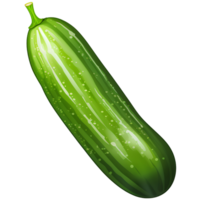 Pepino vegetal ai generativo png