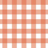Gingham seamless pattern with red and white color, checkerboard background, square, tablecloth, Vector illustration.