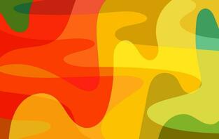 Abstract Colorful Groovy background design vector